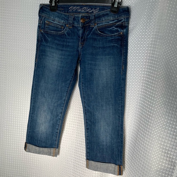 3/$50! Mavi Capri size 27 BOTH PAIRS - Picture 2 of 10